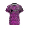Hammer Pink Diamond Plate CoolWick Bowling Jersey