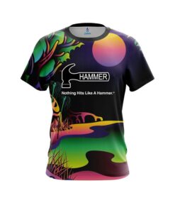 Hammer Psychedelic Lakeside CoolWick Bowling Jersey