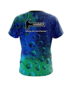 Alternative view of Hammer Rain Drop CoolWick Bowling Jersey