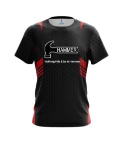 Hammer Red Steel CoolWick Bowling Jersey