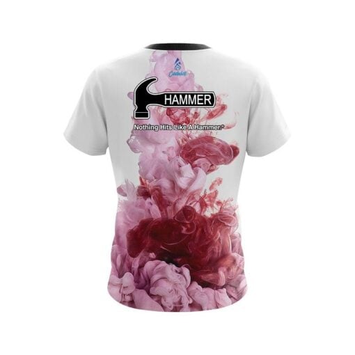 Hammer Red ink Splash CoolWick Bowling Jersey - Image 2
