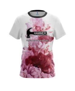 Hammer Red ink Splash CoolWick Bowling Jersey