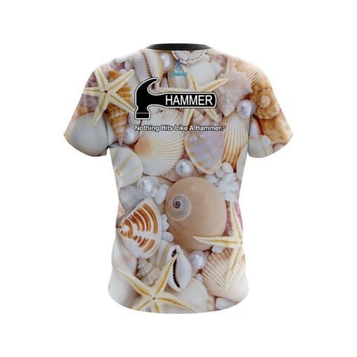 Hammer Seashells CoolWick Bowling Jersey - Image 2