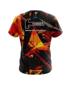 Alternative view of Hammer Shattered Shapes CoolWick Bowling Jersey