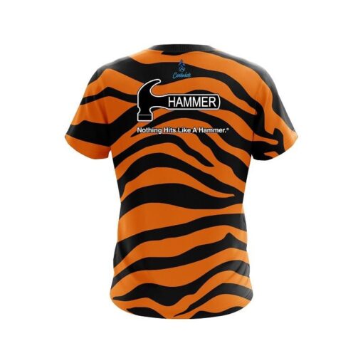 Hammer Tiger Stripes CoolWick Bowling Jersey - Image 2