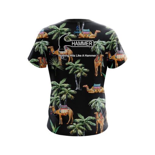 Hammer Tropical Camel CoolWick Bowling Jersey - Image 2