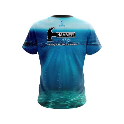 Hammer Underwater Abyss CoolWick Bowling Jersey - Image 2