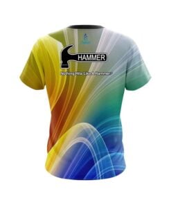 Alternative view of Hammer Wave Runner CoolWick Bowling Jersey