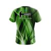 Hammer Wavy Green Swirl CoolWick Bowling Jersey - Image 2