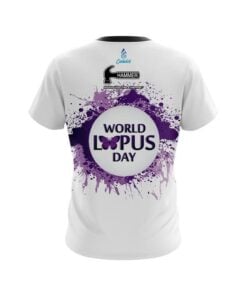 Alternative view of Hammer World Lupus Cancer Awareness 2 CoolWick Bowling Jersey