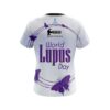 Hammer World Lupus Cancer Awareness 3 CoolWick Bowling Jersey - Image 2