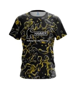 Hammer Yellow Flowing Fluid CoolWick Bowling Jersey