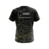 Hammer Yellow Honeycomb Fusion CoolWick Bowling Jersey - Image 2