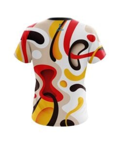 Alternative view of Plain Modern Art CoolWick Bowling Jersey