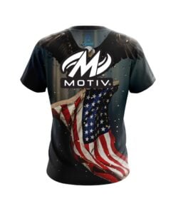 Alternative view of Motiv American Eagle CoolWick Bowling Jersey