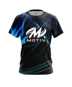 Motiv Aqua Swirl CoolWick Bowling Jersey