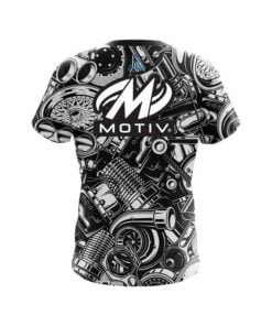 Alternative view of Motiv Auto Parts Explosion CoolWick Bowling Jersey