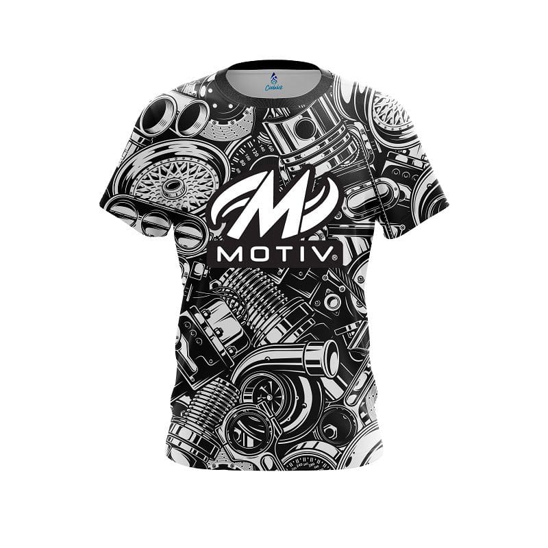 Motiv Auto Parts Explosion CoolWick Bowling Jersey