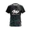 Motiv Aqua Honeycomb Fusion CoolWick Bowling Jersey