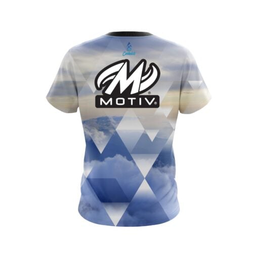 Motiv Diamond Clouds CoolWick Bowling Jersey - Image 2