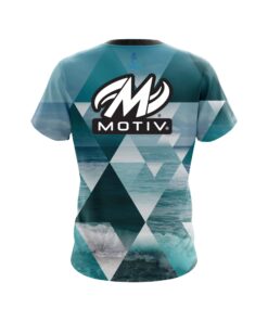 Alternative view of Motiv Diamond Waves CoolWick Bowling Jersey