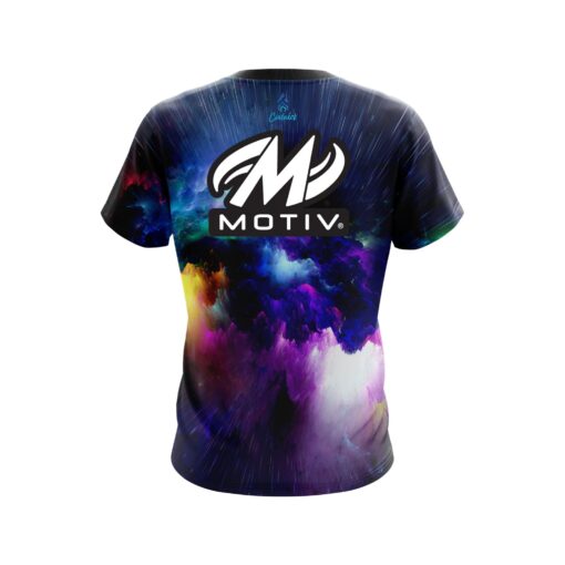 Motiv Electrical Burst CoolWick Bowling Jersey - Image 2