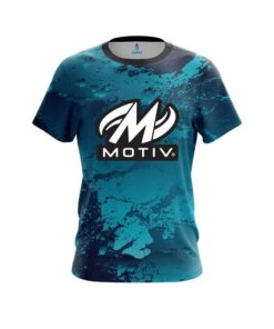 Motiv Graphite Blue CoolWick Bowling Jersey