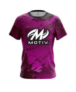 Motiv Graphite Pink CoolWick Bowling Jersey
