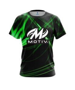 Motiv Green Spiral CoolWick Bowling Jersey