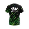 Motiv Modern Green Stripe CoolWick Bowling Jersey - Image 2