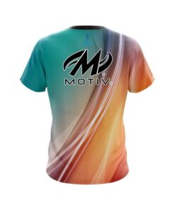 Alternative view of Motiv Multi Color Swirl CoolWick Bowling Jersey