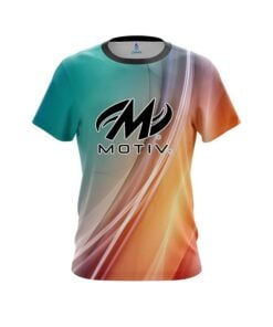 Motiv Multi Color Swirl CoolWick Bowling Jersey