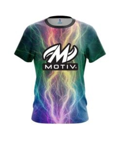 Motiv Multi Color Electric CoolWick Bowling Jersey