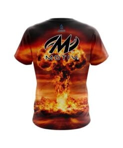 Alternative view of Motiv Nuke Explosion CoolWick Bowling Jersey
