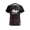 Motiv Pink Honeycomb Fusion CoolWick Bowling Jersey