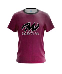 Motiv Pink Grunge Canvas CoolWick Bowling Jersey