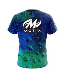Alternative view of Motiv Rain Drop CoolWick Bowling Jersey