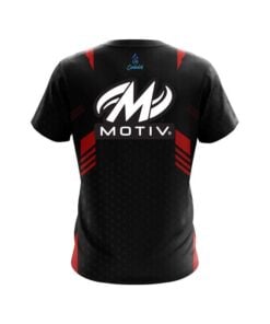 Alternative view of Motiv Red Steel CoolWick Bowling Jersey