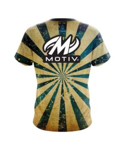 Alternative view of Motiv Retro Grunge 2 CoolWick Bowling Jersey