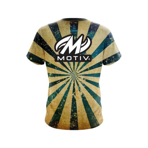 Motiv Retro Grunge 2 CoolWick Bowling Jersey - Image 2