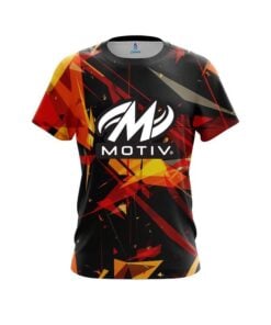 Motiv Shattered Shapes CoolWick Bowling Jersey