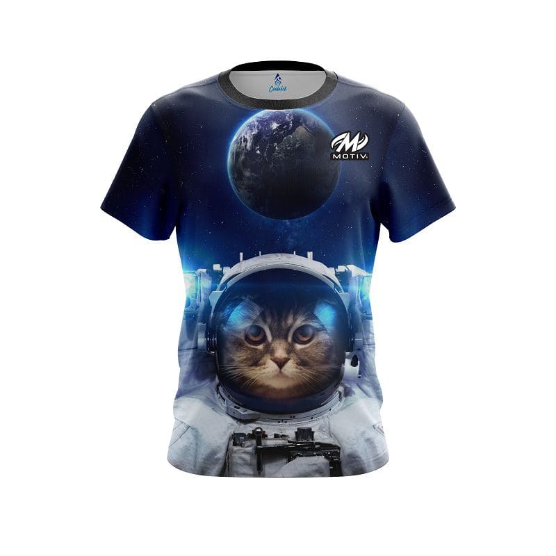 Motiv Space Cat CoolWick Bowling Jersey
