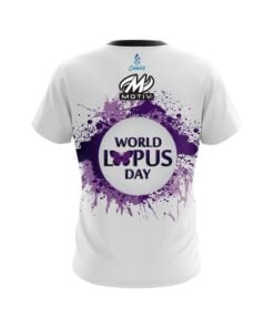 Alternative view of Motiv World Lupus Cancer Awareness 2 CoolWick Bowling Jersey