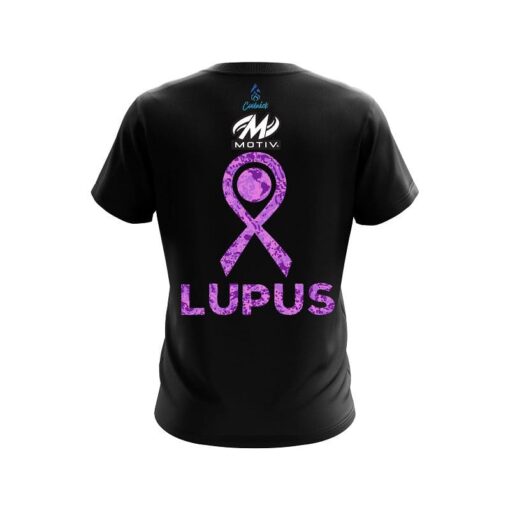 Motiv World Lupus Cancer Awareness 4 CoolWick Bowling Jersey - Image 2