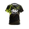 Motiv Yellow Spiral CoolWick Bowling Jersey