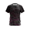 Plain Pink Honeycomb Fusion CoolWick Bowling Jersey