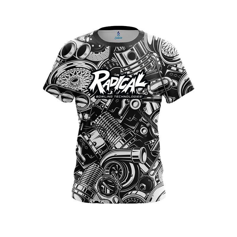 Radical Auto Parts Explosion CoolWick Bowling Jersey