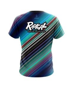 Alternative view of Radical Candy Stripe CoolWick Bowling Jersey