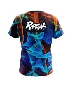 Alternative view of Radical Cloudy Smoke CoolWick Bowling Jersey