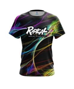 Radical Colorful Energy Motion CoolWick Bowling Jersey